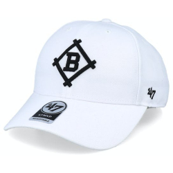 Brooklyn Dodgers Cooperstown White/Black Adjustable - 47 Brand