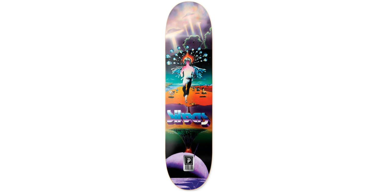 Silvas Time And Space Skateboard Deck 8.25"