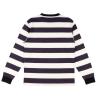 Welcome - Thicc Stripe Yarn-Dyed L/S Knit - Nightshade/Bone