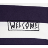 Welcome - Thicc Stripe Yarn-Dyed L/S Knit - Nightshade/Bone