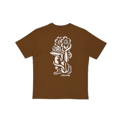 T-shirt Weight SS brun caramel