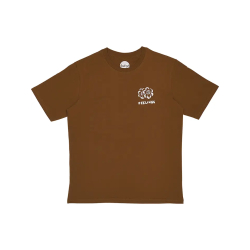 T-shirt Weight SS brun caramel