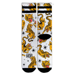 American socks tiger king – mi-haut
